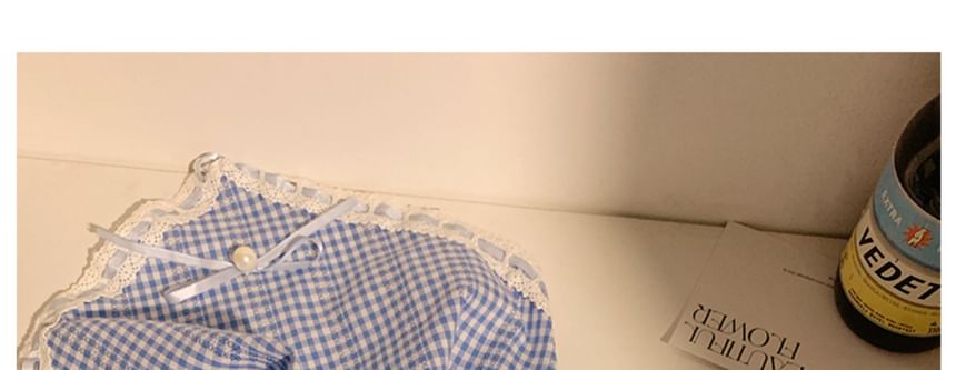 Scarf Lace Trim Triangle Set Scrunchie Head Designs) (Various /