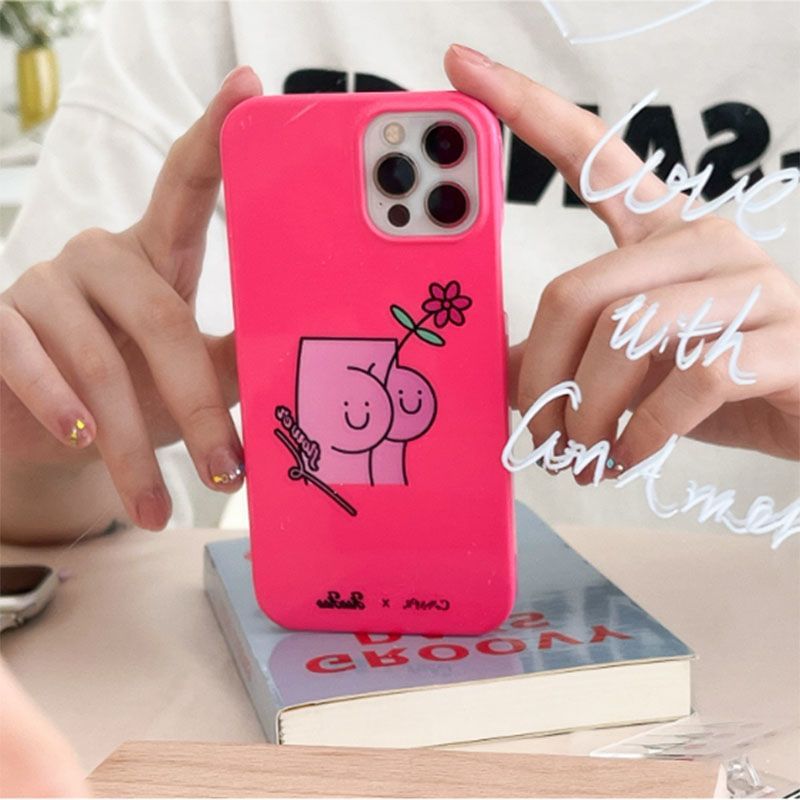 Case Butt Floral Phone