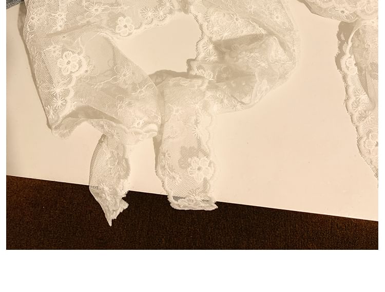 Bow Headkerchief Lace