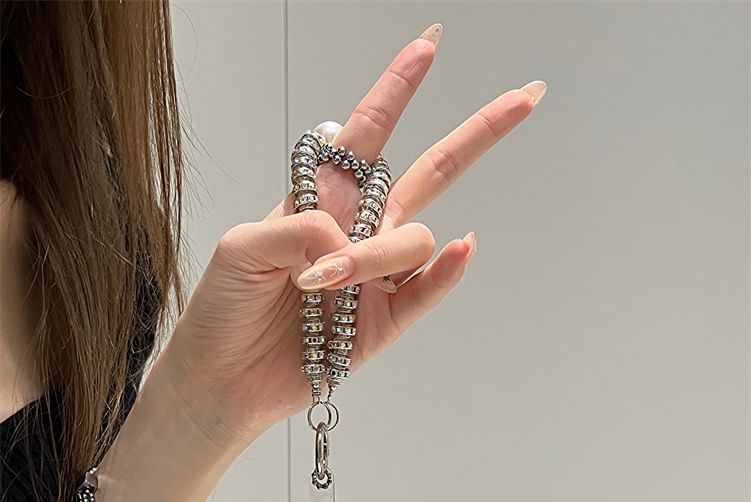 Phone Case Mirrored Set / Heart Strap