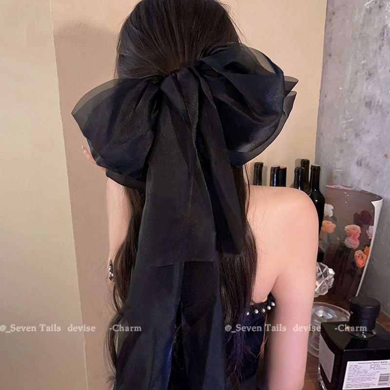 Fabric Hair Clip Bow