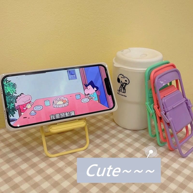 Plastic Chair Phone Desktop Stand