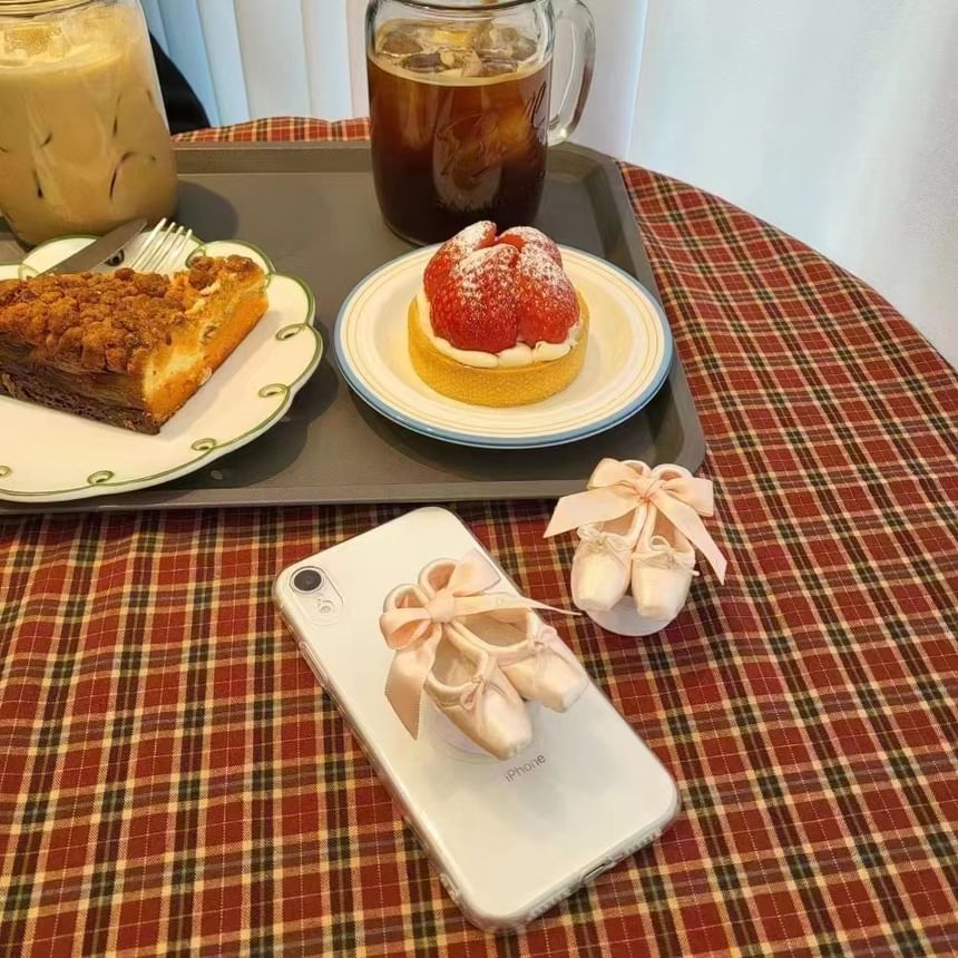 Holder Phone Shoes Ballet