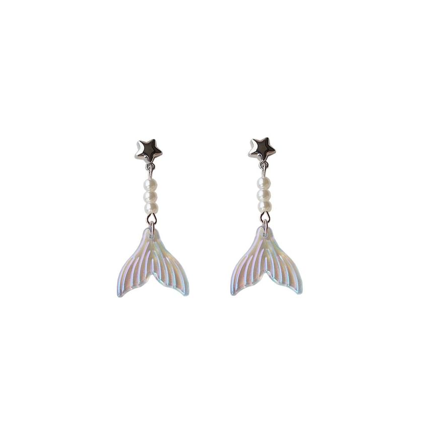 Earring (Various Tail Alloy Dangle Designs) Mermaid