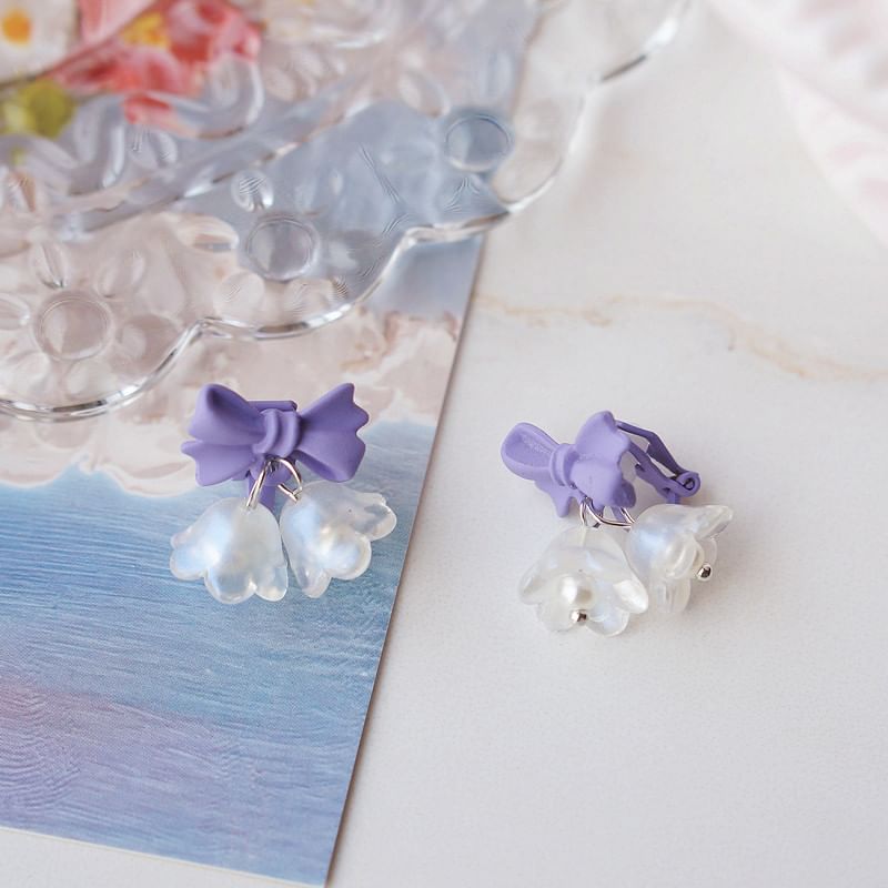 Alloy Earring Designs) Floral (Various Dangle