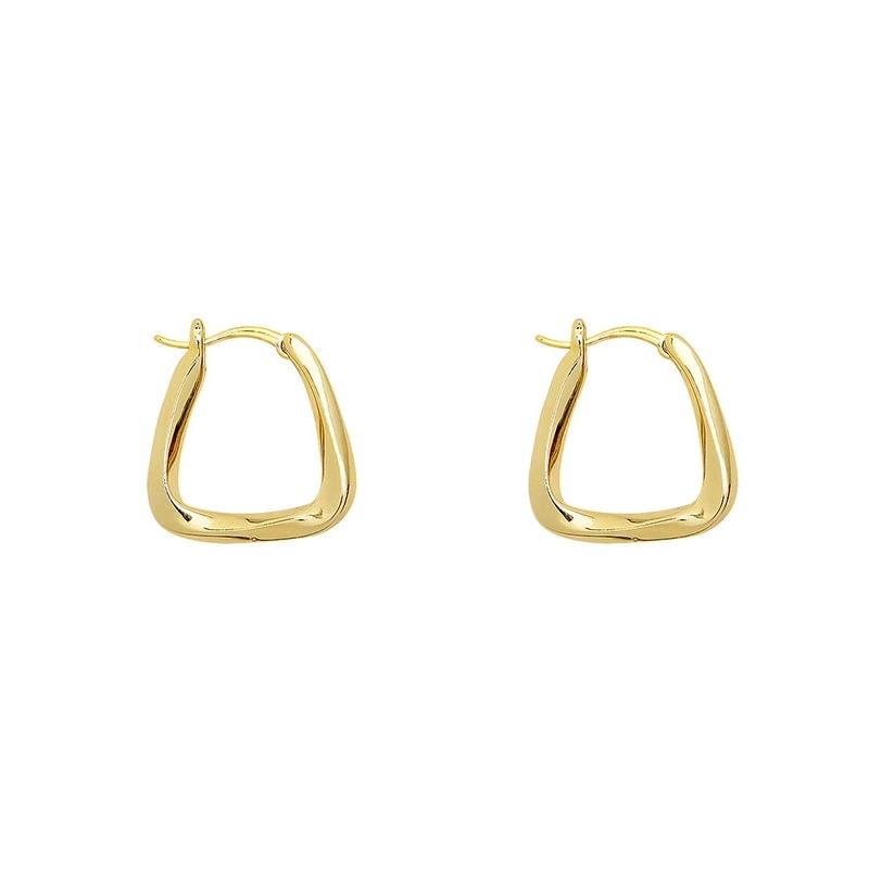 Earring Hoop Geometric