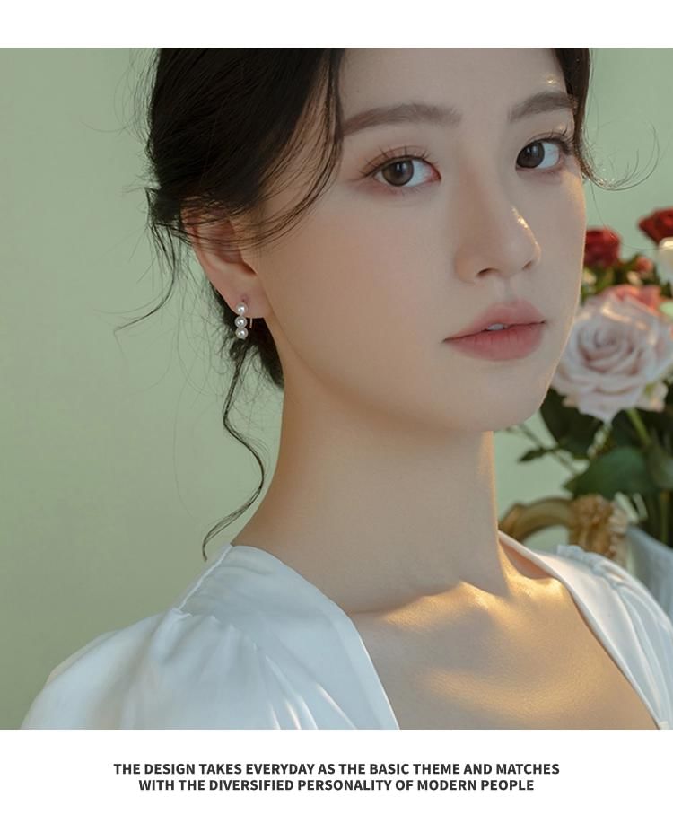 Earring Drop Faux Pearl