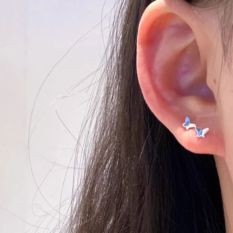 Earring Stud Butterfly
