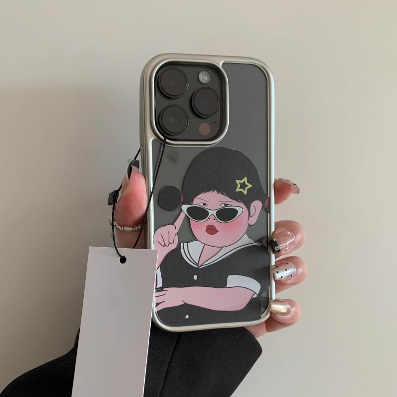 Case Girl Phone Cartoon