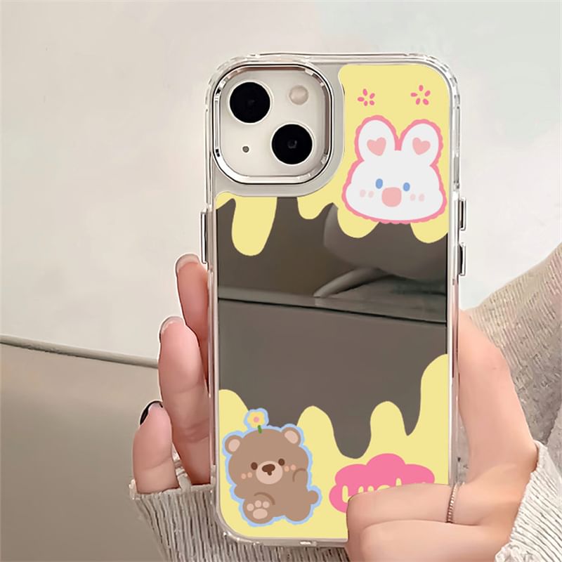 Mirrored Animal Case Phone