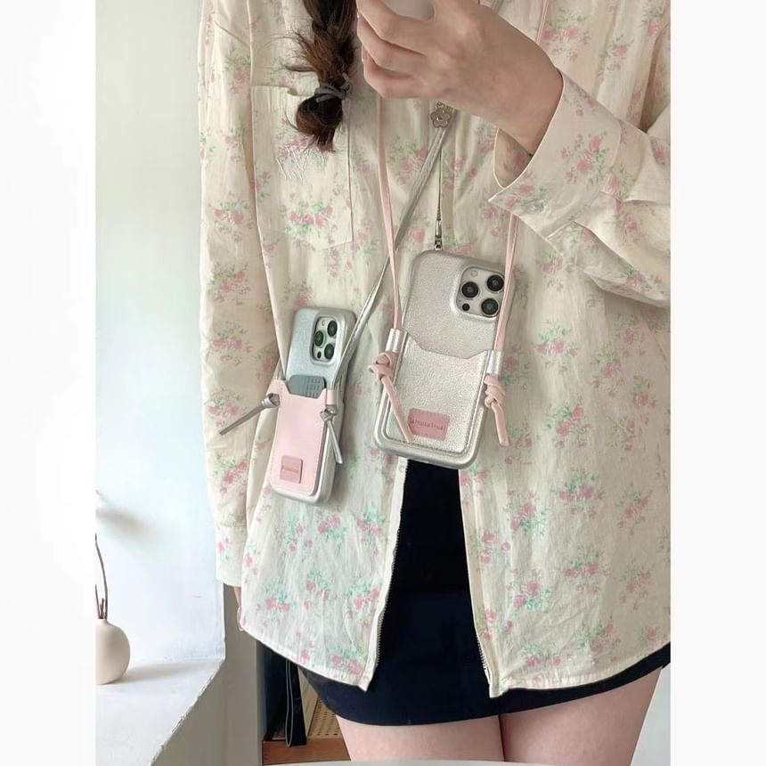 Card Lanyard Case Holder Phone