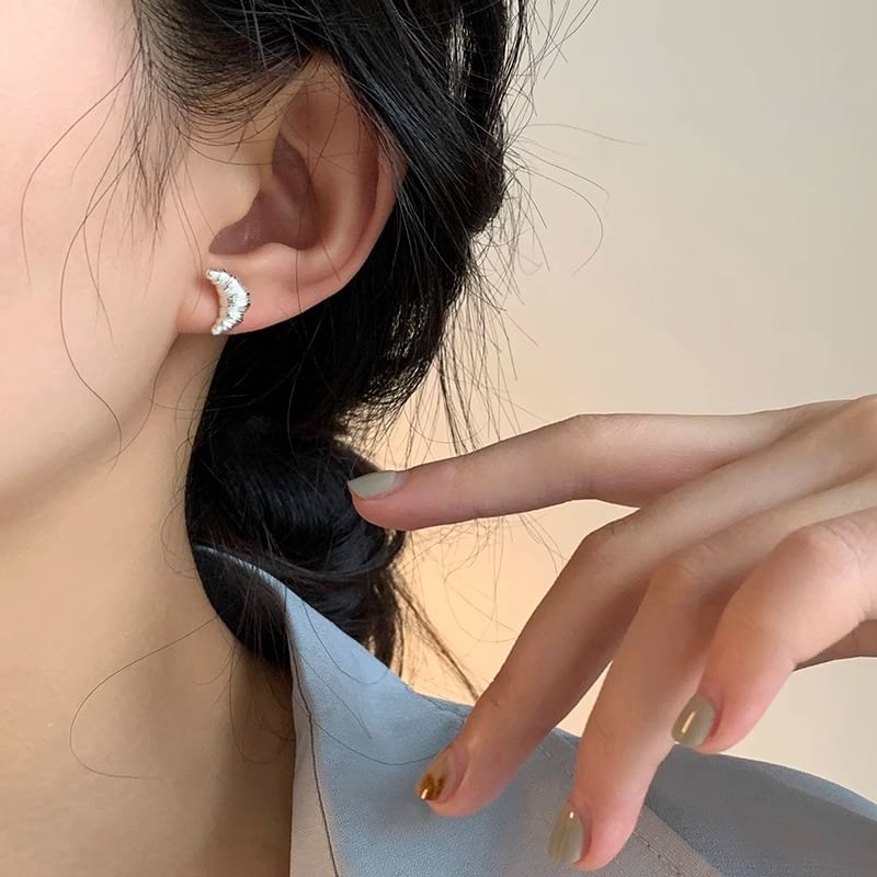 Pastry Stud Ear Metallic