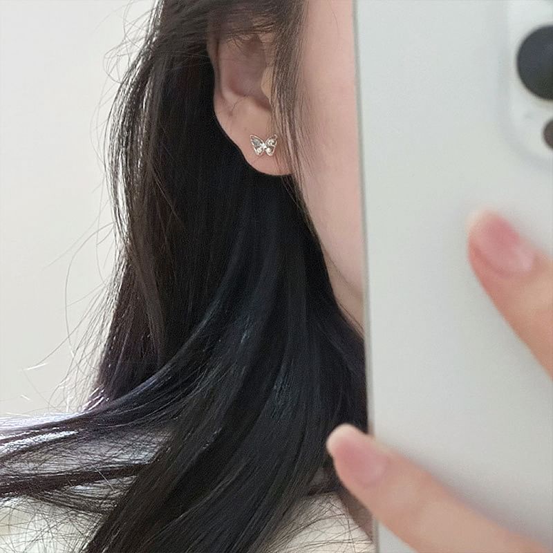 Earring Butterfly Stud