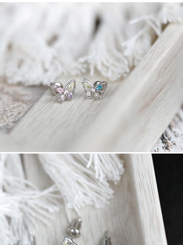 Earring Butterfly Stud