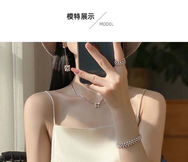 Square Neck Plain Satin Cami Top