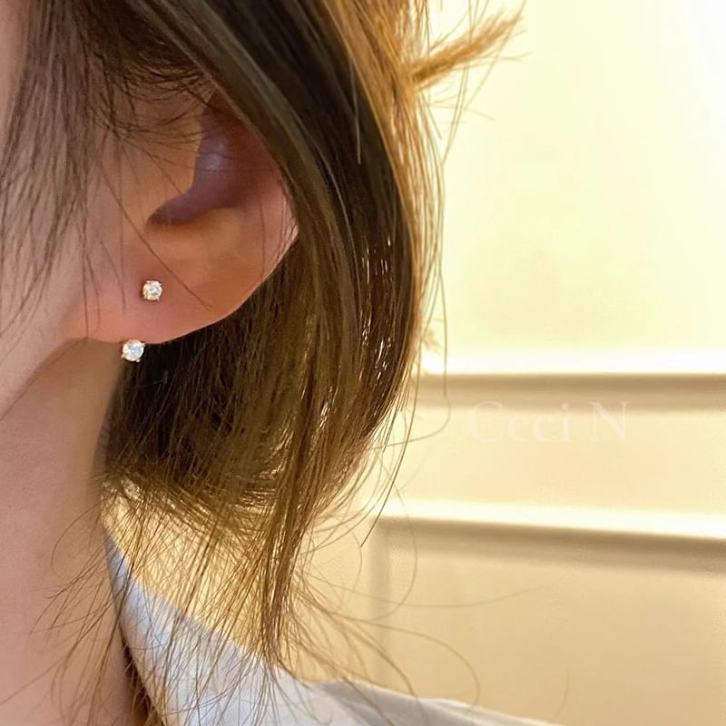 Ear Jacket Alloy Rhinestone