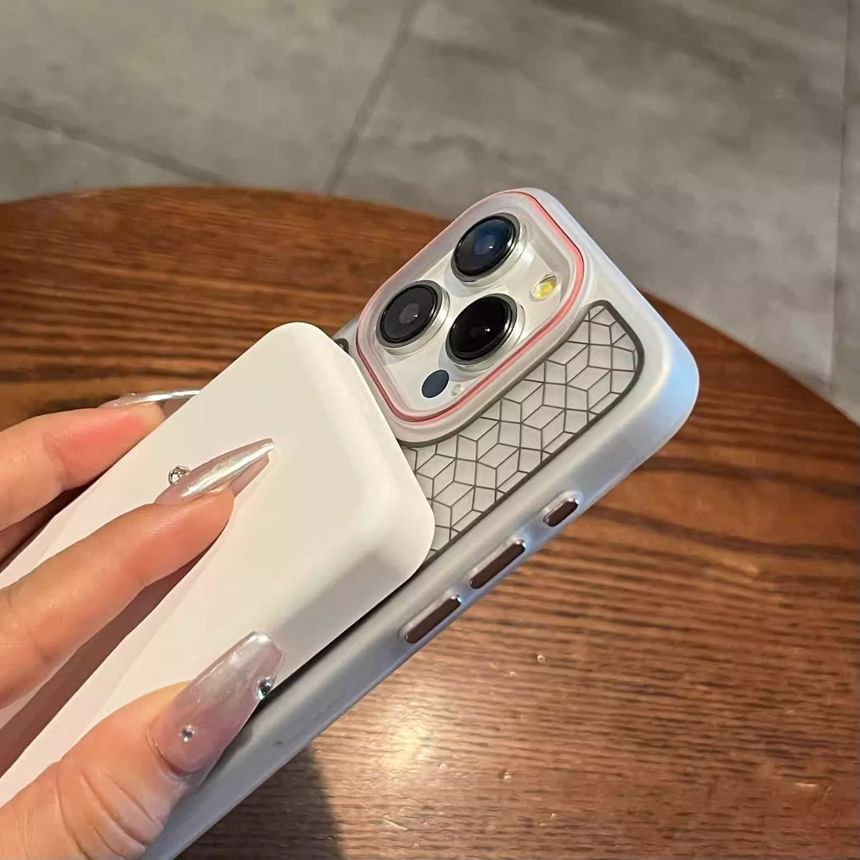 Phone (Compatible MagSafe) Magnetic Case Geometric with