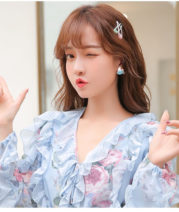 Various Cartoon Rabbit Sterling Cuff Earring Silver Ear ) / ( Stud Designs