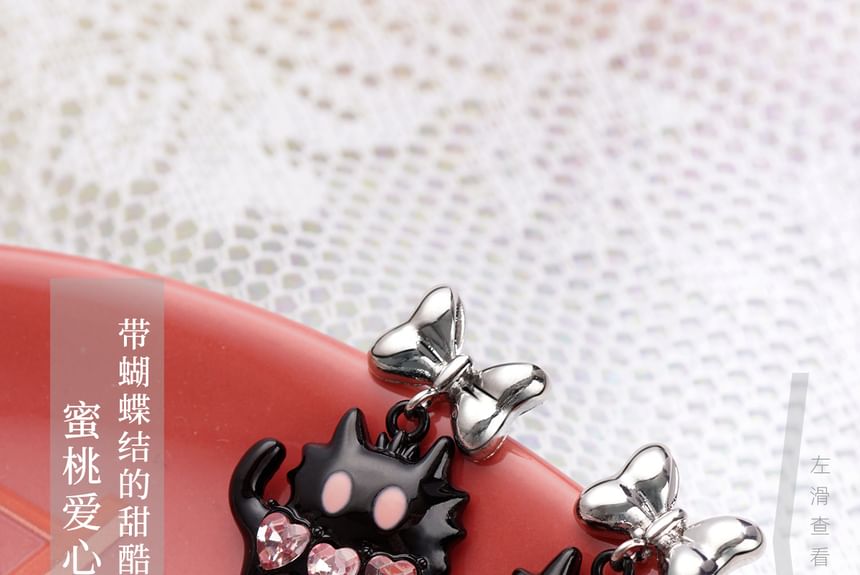 / Cuff Cat Stud Earring Silver Ear Sterling Color Block