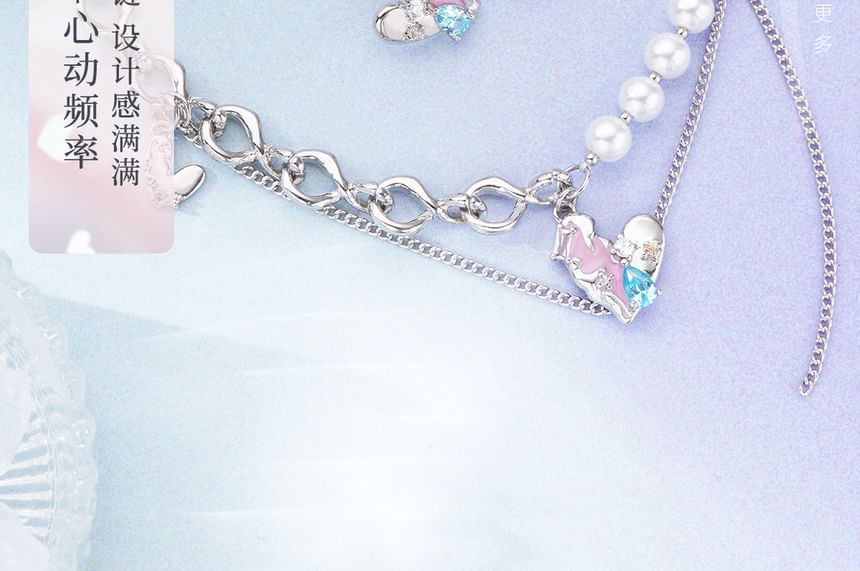 / Heart Earring Cuff Ear Sterling Panel Silver Stud