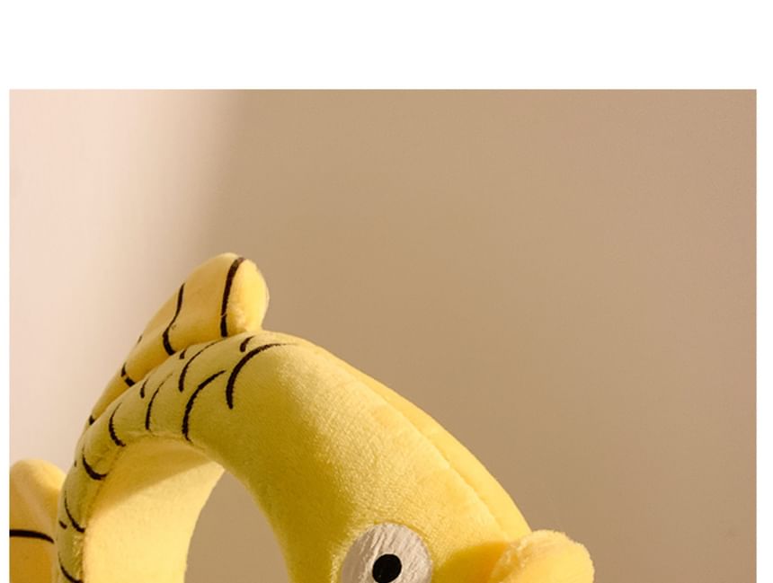 Wash Chenille Face Fish Headband