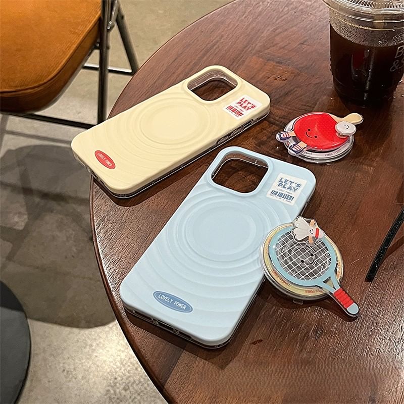 Case Lettering Phone with (Compatible MagSafe) Magnetic