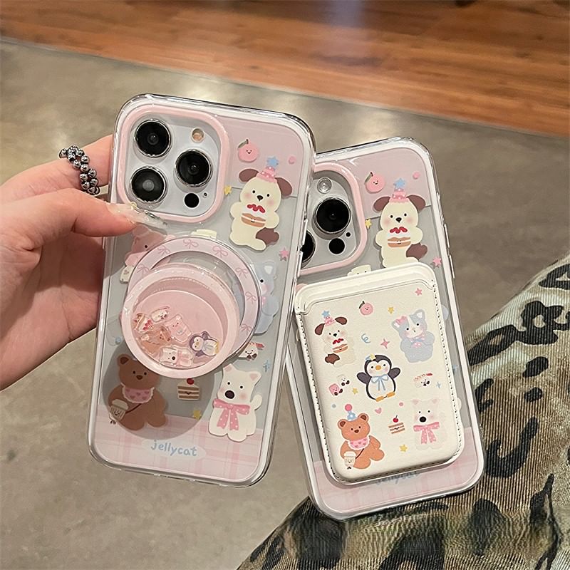 (Compatible Magnetic Case Phone MagSafe) with Animal