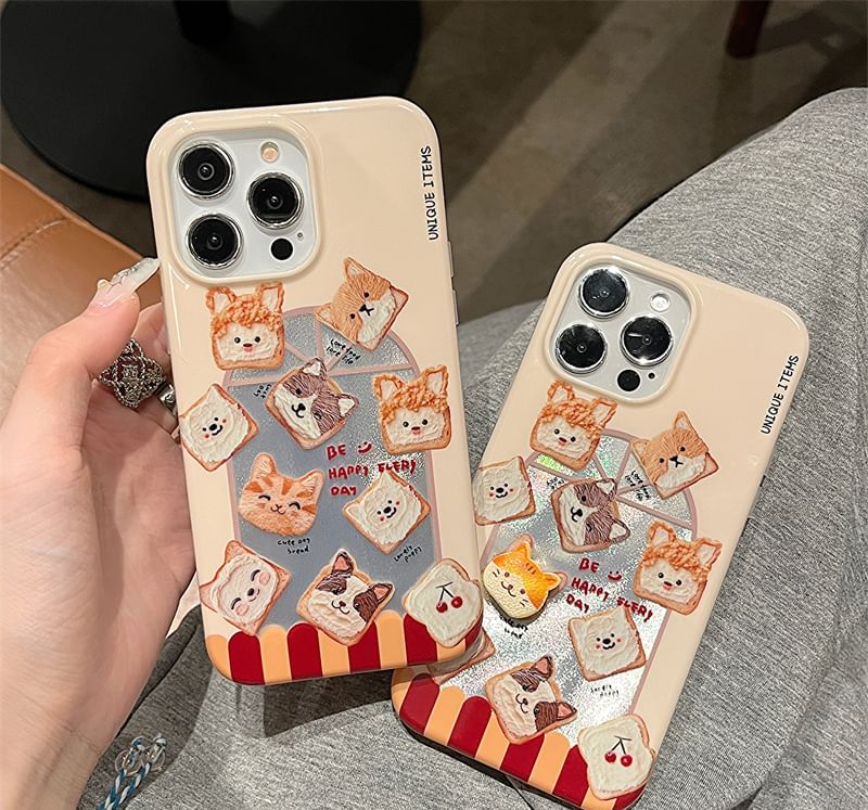 Phone / Case Set Adhesive Decoration Animal