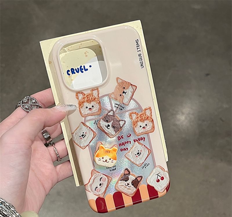 Phone / Case Set Adhesive Decoration Animal