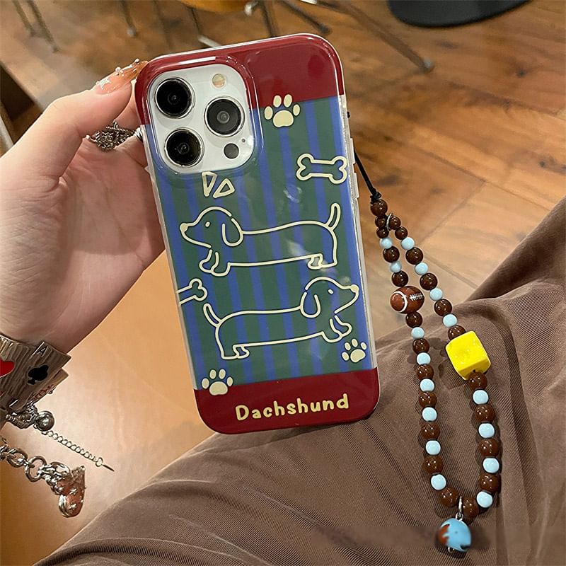 Case Phone / Dog Strap Set