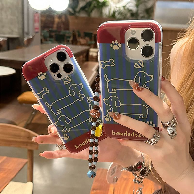 Case Phone / Dog Strap Set