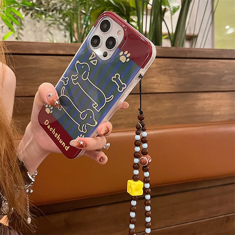 Case Phone / Dog Strap Set