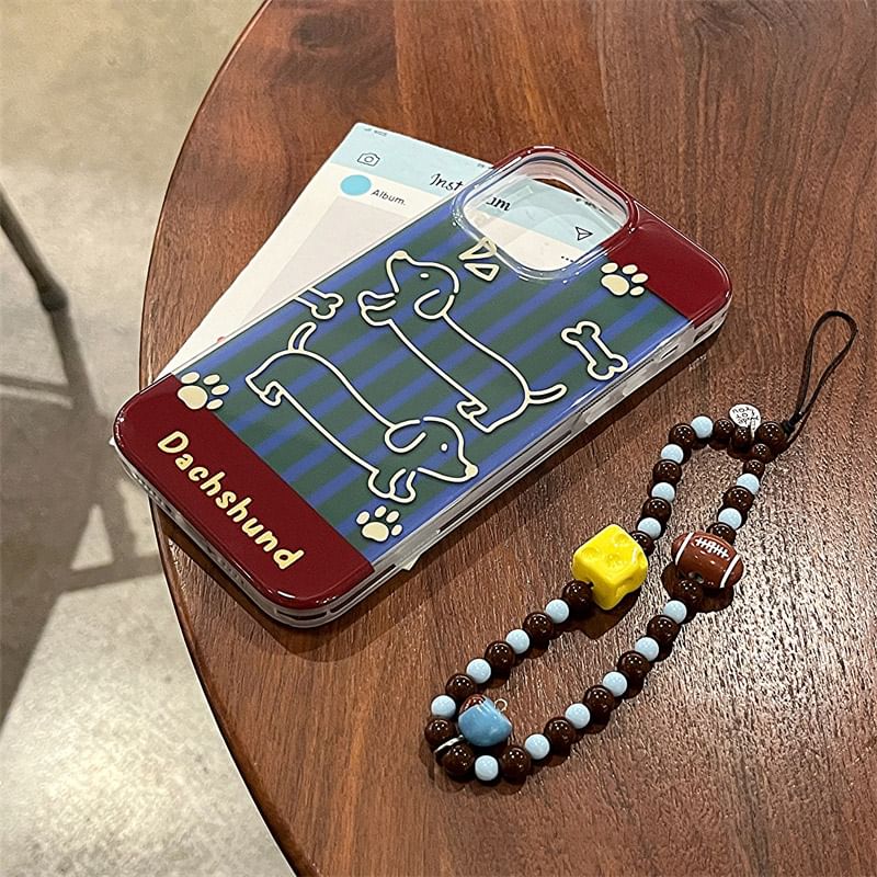 Case Phone / Dog Strap Set