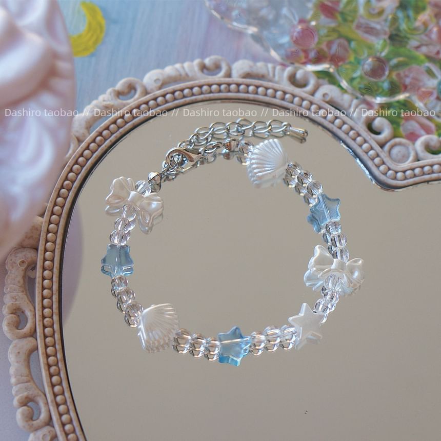 Bracelet Shell Beaded Star