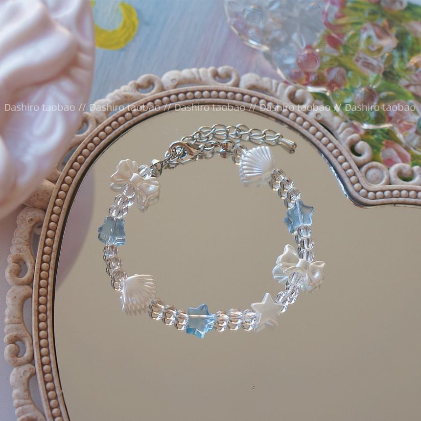 Bracelet Shell Beaded Star