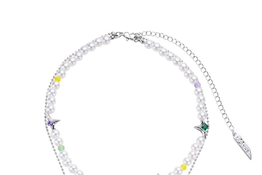 Layered Ribbon Necklace