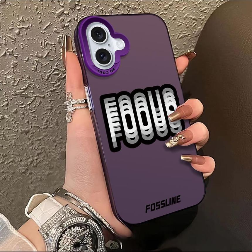 Lettering Stand Case Phone