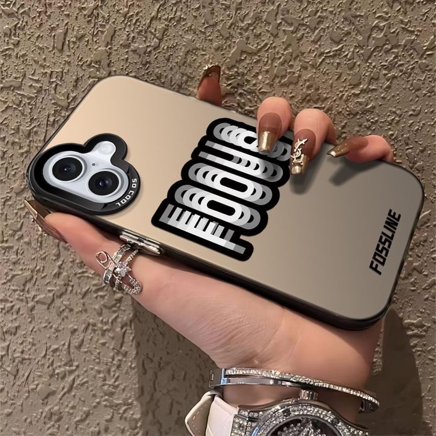 Lettering Stand Case Phone