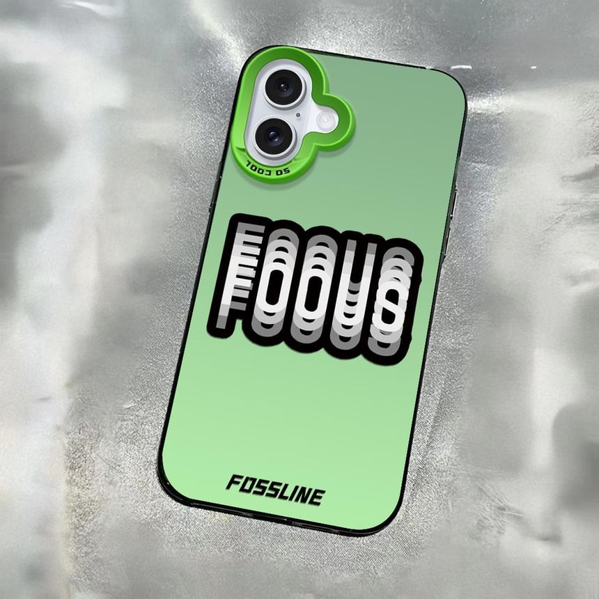 Lettering Stand Case Phone