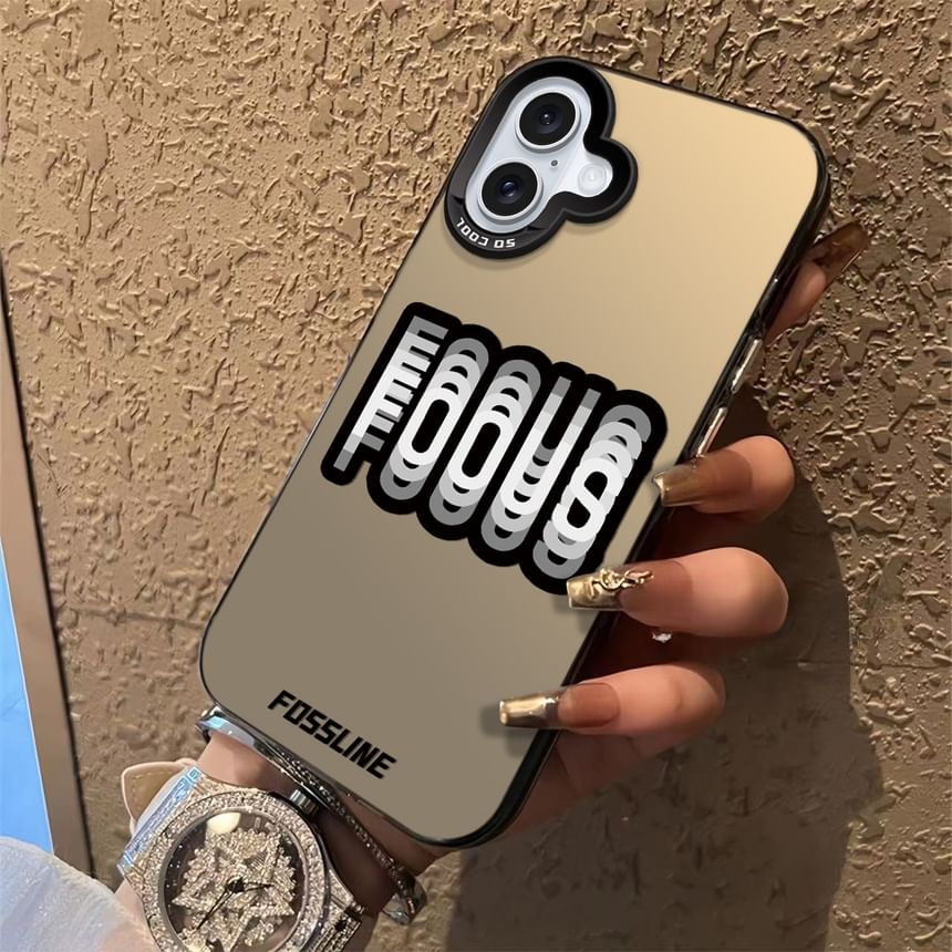 Lettering Stand Case Phone
