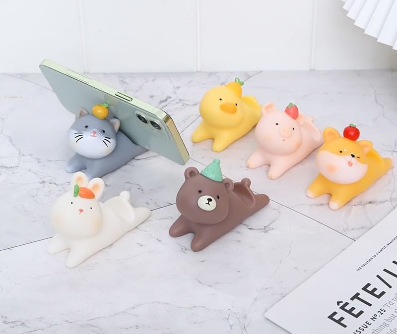Animal Resin Desktop Phone Stand (Various Designs)