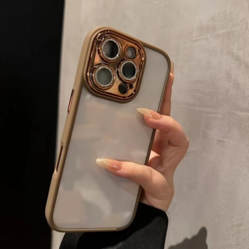 Phone Case Glitter Protection Lens