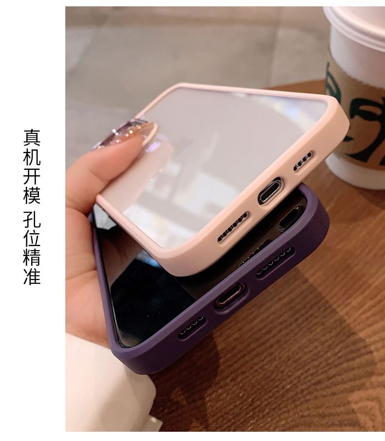 Phone Case Glitter Protection Lens