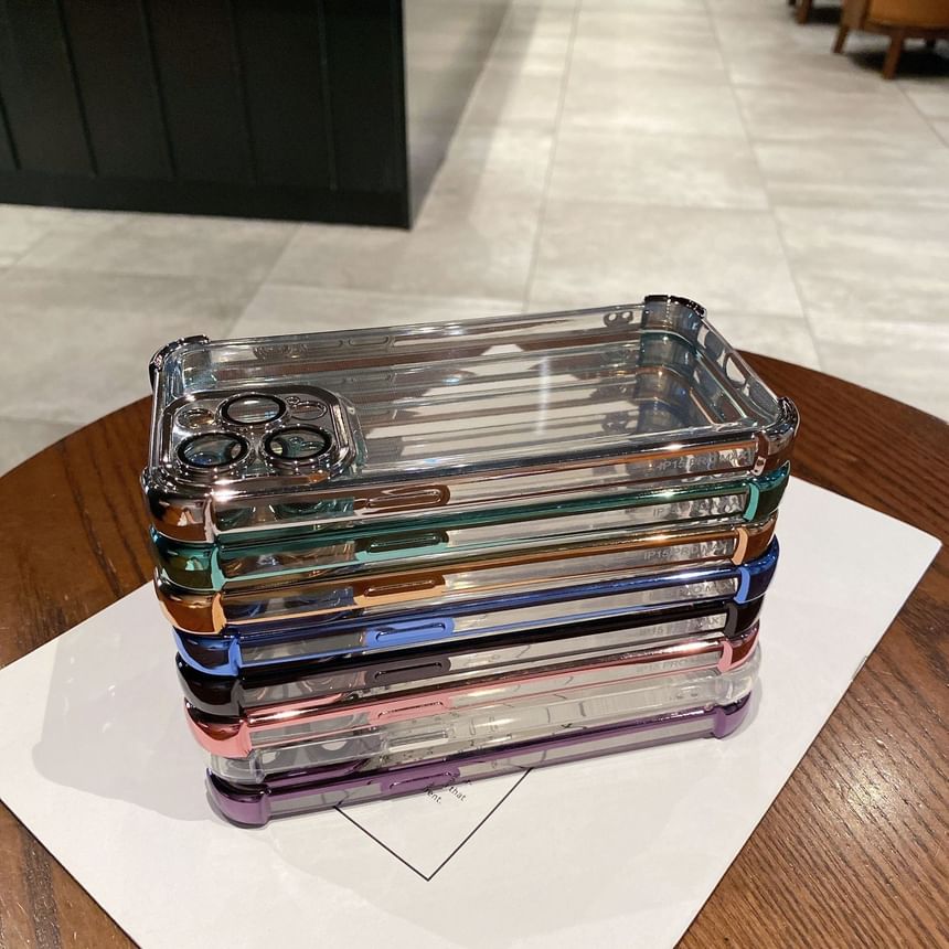 Case Metallic Phone Padded