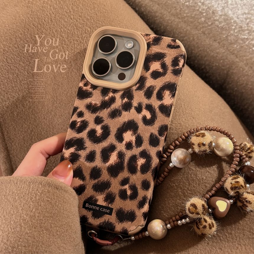 Print Leopard Case Set / Strap Phone