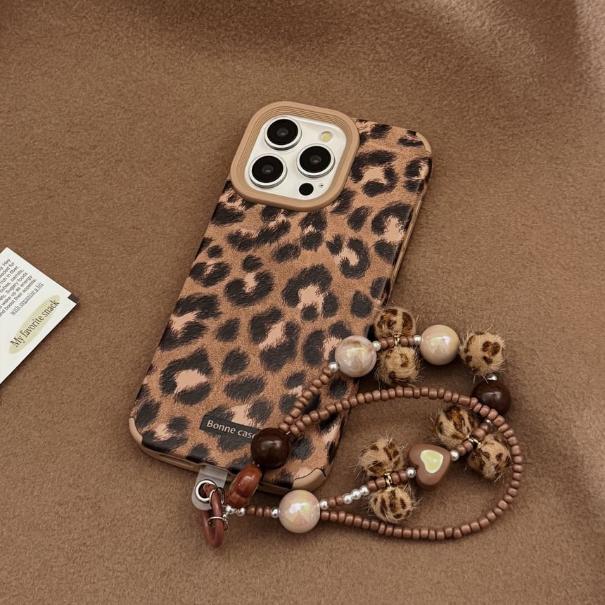 Print Leopard Case Set / Strap Phone