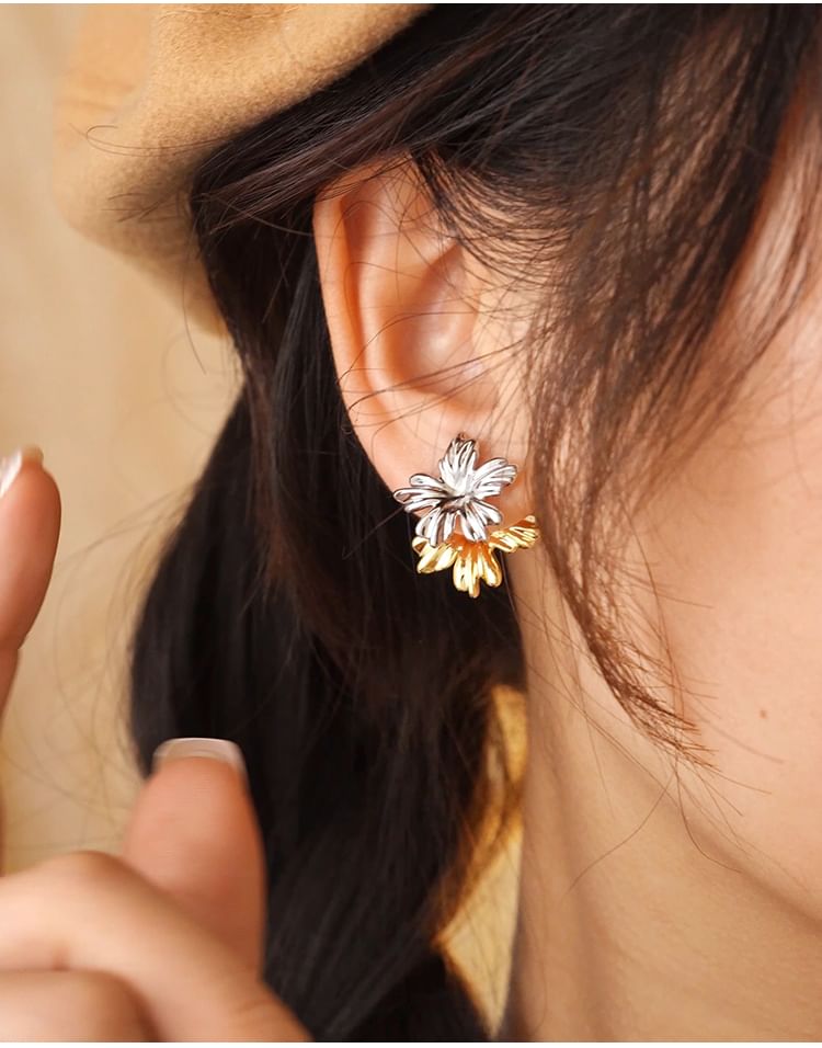 Cuff Floral Ear Alloy Jacket /
