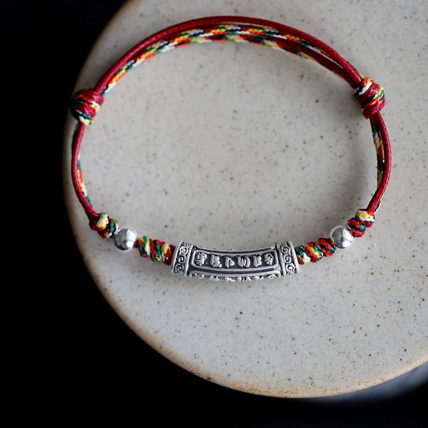 Designs) Bracelet Knot Embossed Silver (Various S999