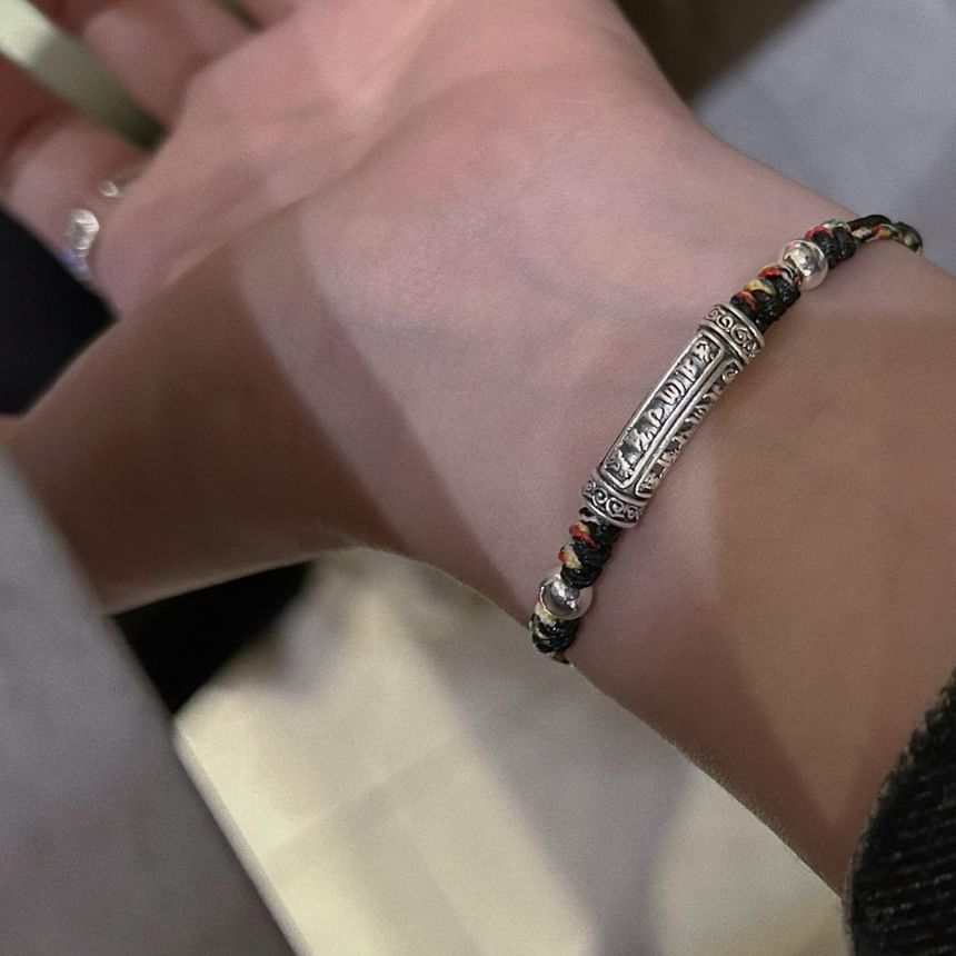 Designs) Bracelet Knot Embossed Silver (Various S999