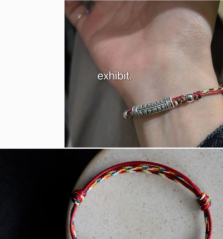 Designs) Bracelet Knot Embossed Silver (Various S999